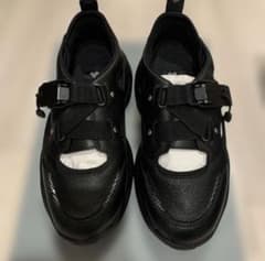 極美品 oao 26.5 the curve 1 aero 黒 スニーカー - メルカリ