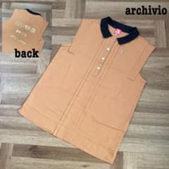 美品アルチビオトップスノースリブラウンS