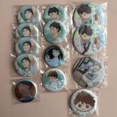 ハイキュー及川徹缶バッチセット - メルカリ