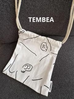 ✤最終価格です✤TEMBEA 巾着 ポシェットHIMAA ドクロ 美品 テンベア 