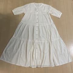 earth music&ecology ティアード シャツワンピース ロング丈のサムネイル