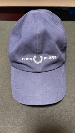 FRED PERRY ネイビーキャップ ONE SIZEのサムネイル