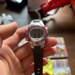 子供用　Marathon デジタル腕時計 ピンク シルバーのサムネイル