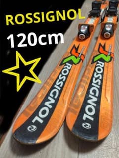 ROSSIGNOL☆】120cm ロシニョールスキー板セット♪ 送料無料！ - メルカリ