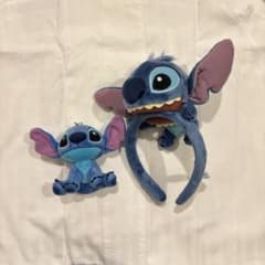 スティッチ ぬいぐるみキーホルダー・カチューシャセット - メルカリ