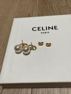 CELINE パールスタッドピアスのサムネイル