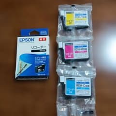 エプソンプリンターインク4色　リコーダーのサムネイル
