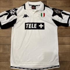 極美品】ユベントス ユニフォーム 98-99 アウェイ カッパ TELE M