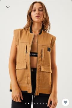 Afends Hemp Zip Up Vestのサムネイル