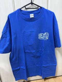 HEY-SMITH Tシャツ ブルー 青 ヘイスミ バンTのサムネイル