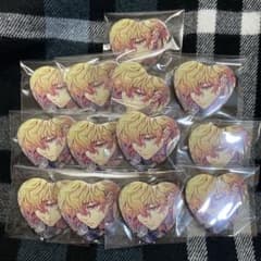 泡沫のユークロニア アニメガ×ソフマップ特典 ハート型缶バッジ 露草