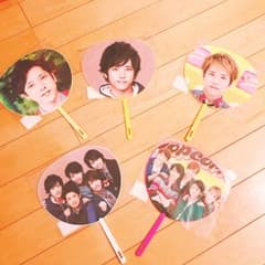 値下げしました❗️嵐 ミニうちわ   (嵐 グッズ)のサムネイル