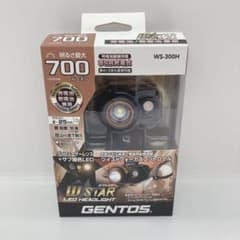 値下げ不可　GENTOS W STAR LEDヘッドライト WS-300Hのサムネイル