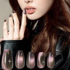 FINGER SUIT Strawberry Moon ネイルチップ⚠️即購入不可のサムネイル