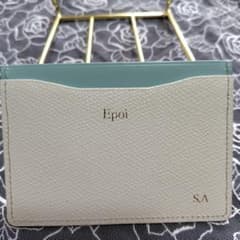 【新品】Epoi SHIKIセミオーダー S.Aイニシャルカードケースパスケース