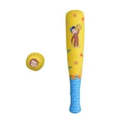 おさるのジョージ プレミアムキッズソフト野球セット