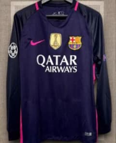 FCバルセロナ アウェイ レトロ 長袖 シャツ 11番 ネイマール - メルカリ