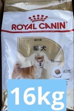 CANIN 柴犬用ドライフード 8kgx2 ROYAL CANIN 柴犬用ドライフード 8kg×2袋 - メルカリ