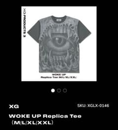 XG WOKE UP Replica Tee Tシャツ XL - メルカリ