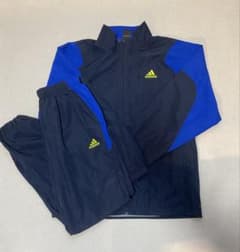 アディダスadidas ジャージ　ピステ　青　ジュニア160センチのサムネイル