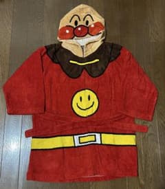 アンパンマン 変身バスローブ BANDAI 綿100% レトロ キッズのサムネイル