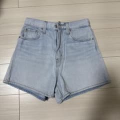 Levi's HIGH LOOSE SHORTS デニムショートパンツ 24のサムネイル
