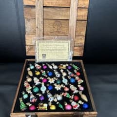 ★トーマスパコーニ/クリスマス・オーナメント/48個セット/ 専用木箱入り★