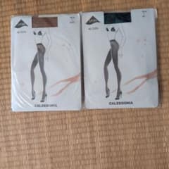 CALZEDONIA ストッキング 40デニール Lサイズ 2足セットのサムネイル