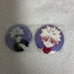 HUNTER×HUNTER キルア 缶バッジ 2個セットのサムネイル