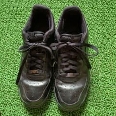 【お値下げ】NIKE AIR FORCE 1 ブラック スニーカーのサムネイル