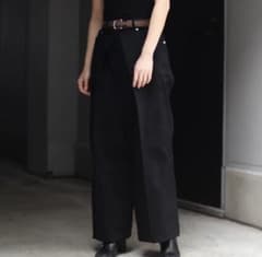 JOHN LAWRENCE SULLIVAN リジットデニムワイドパンツ 46 - メルカリ