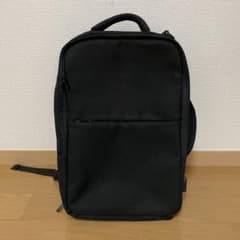 GLEVIO 2WAYビジネスリュック 拡張可能 ブラックのサムネイル