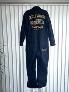 ほぼ新品✴︎SKULL WORKS ツナギsizeＬ ほぼ新品✴︎SKULL WORKS ツナギsizeL - メルカリ