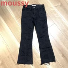 moussy☆ブラックデニムパンツのサムネイル
