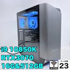 やや美品 自作ゲーミングPC i9 10850K RTX3070 色変可LED多 - メルカリ