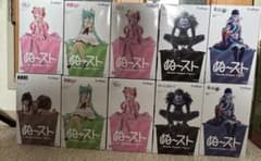 누도루 스토퍼 피겨 10 마리 정리 판매 데스 노트 하츠네 미쿠 모노노 괴