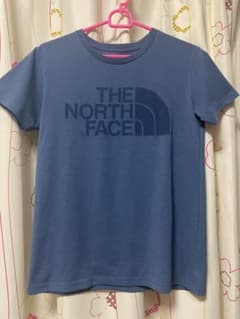 【美品】☆THE NORTH FACE ノースフェイスTシャツブルー Mサイズのサムネイル