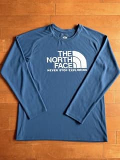 THE NORTH FACE 長袖 GTD Logo Crew 青　サイズLのサムネイル