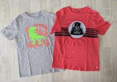 スパンコール　Tシャツ 2枚　gap　160　ダースベーダー　スターウォーズのサムネイル