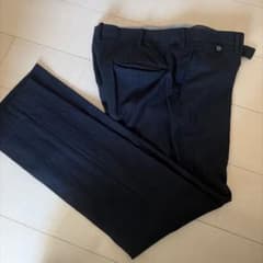 MIHARA YASUHIRO ウール カシミヤ スラックス 黒 Lのサムネイル