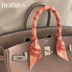 a165【未使用級】HERMESエルメス ツイリー ボルデュックリボン