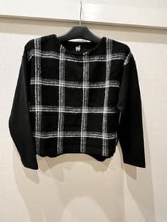 malla ニードルチェックイタリアプルオーバーのサムネイル
