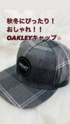 OAKLEY チェック柄キャップのサムネイル