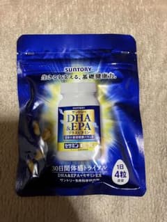 新品未開封サントリーDHA & EPA  30日分 120粒 × 1個のサムネイル