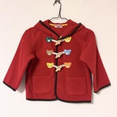 ミキハウス フリースジャケット クマ刺繍 100サイズのサムネイル