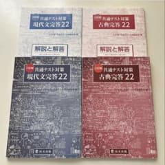 【匿名配送】共通テスト対策 現代文完答22・古典完答22のサムネイル