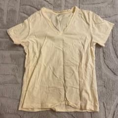 UNIQLO Vネック 半袖Tシャツ レディースのサムネイル