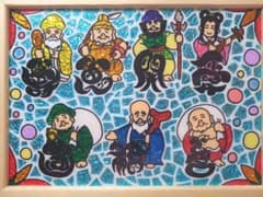 スピリチュアル開運絵画　ステンドグラスアートのサムネイル