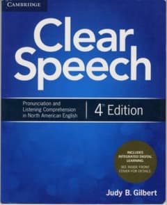 Clear Speech 4th Edition 英語発音学習書のサムネイル