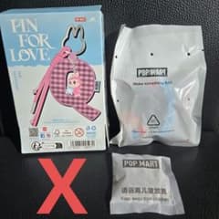 【X】Pin for Love アルファベットペンダントのサムネイル